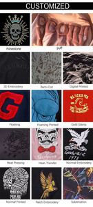 Men's Oversized Heavyweight Fuzzy Brown <b>Red</b> <b>Hoodie</b> Jacket Full <b>Zipper</b> French Fabric Embroidered Logo Low MOQ - Product Image 4