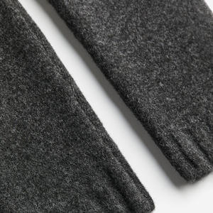 Mallas de gimnasio de cintura alta suaves sin costuras de alta calidad para mujer, pantalones de Yoga al por mayor con logotipo personalizado, mallas medias con patrón sólido - Product Image 5