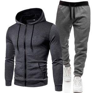 Nueva llegada de los hombres XL tamaño de entrenamiento chándal personalizado de algodón poliéster Jogging ropa deportiva de peso pesado de invierno Casual sólido - Product Image 4
