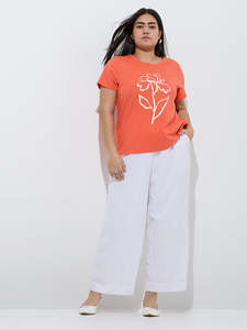 Jersey de algodón mercerizado con amoníaco líquido de doble cara de 120g para mujer, camiseta de verano de manga corta con cuello sólido de talla grande - Product Image 5