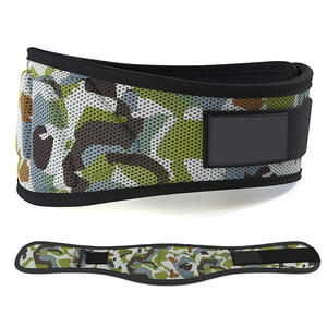 Ceinture de levage nouvelle ceinture de gymnastique d'haltérophilie de haute qualité taille dos soutien néoprène poids Nylon personnalisé - Product Image 2