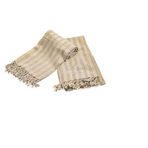 Premium 100% algodón turco Hammam toalla ligera suave absorbente a prueba de arena duradera manta de viaje para Spa verano playa - Product Image 2