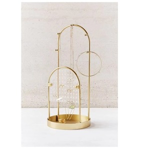 Présentoir à bijoux de style designer pour boucles d'oreilles colliers bagues organisateur d'affichage haut de gamme pour table de courtoisie et décoration de chambre - Product Image 4