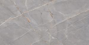 Orientbell Vitrifié (GVT) 600X1200 DR PGVT Pulpis Marbre Gris Finition Brillante Grands Carreaux Grand Mur Sol Carreaux de Porcelaine - Product Image 2