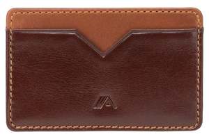 Tarjetero de cuero genuino completo personalizado de alta calidad, tarjetero de cuero extremadamente fino a la moda para hombres, 2017 - Product Image 3