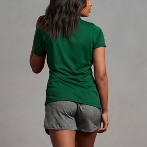 OEM Women Breathable Short Sleeved Golf <b>Shirts</b> With Custom Logo Slim Regular Fit <b>Ladies</b> Solid Color Button Up Collar Polar <b>Shirt</b> - Product Image 4