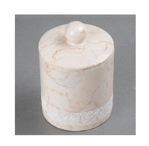<b>Marble</b> Salt and Sugar <b>Large</b> Bowl Round Shape <b>Marble</b> Salt Box and Designer Look Kitchenware at Affordable Price - Product Image 6