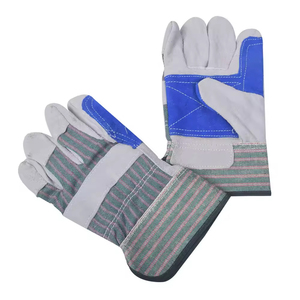 Guantes de conductor de cuero de vaca de alta calidad, guantes de trabajo de aparejo de invierno para uso diario al aire libre y Deportes con Material de algodón - Product Image 4