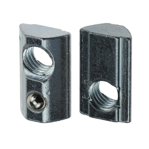 Mục 8 loạt Roll-in t-khe hạt cho công nghiệp nhôm hồ sơ lắp ráp 13.5x7.2mm ngắn 17.8mm với mùa xuân bóng - Product Image 3