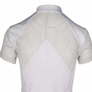 Polo de manga corta para montar a caballo para mujer, camisa de espectáculo de competición, ropa Ecuestre para niñas, venta al por mayor - Product Image 2