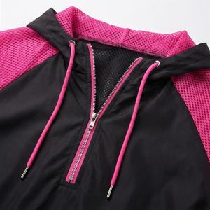 Chaqueta Cortavientos con Capucha para Mujer, Chándal Estampado con Logotipo Personalizado, Secado Rápido, Transpirable, Deportivo, para Correr, 2 Paneles, Ropa Deportiva para Gimnasio y Fitness - Product Image 4