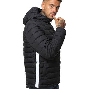Collection de vestes matelassées pour hommes les plus vendues, diverses couleurs, veste d'extérieur en softshell, logo frontal, fermeture éclair, imperméable, coupe-vent - Product Image 4