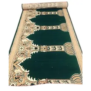 Vente chaude Janamaz Tapis Polypropylène Mosquée Tapis Musulman Tapis de Prière au Prix d'Usine