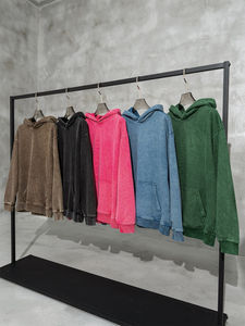 Vente en gros de sweats à capuche décontractés pour hommes, écologiques, délavés à l'acide, sublimés, tie-dye, délavés au soleil, ensembles délavés - Product Image 3