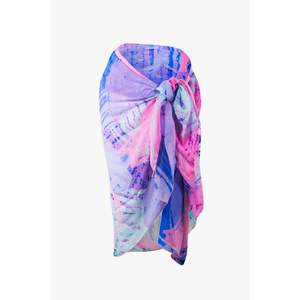 Tissus exclusifs pour bikinis et vêtements de plage Sarong rose fait main - Product Image 4