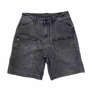 Vente en gros de shorts baggy en denim stylés pour hommes, shorts en jean doux de haute qualité pour une tenue décontractée. - Product Image 1