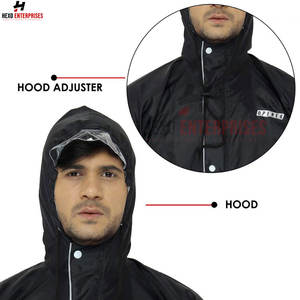 Manteau de pluie coupe-vent personnalisé imperméable pour hommes Imperméable de haute qualité pour motards Logo personnalisé Meilleur imperméable - Product Image 4
