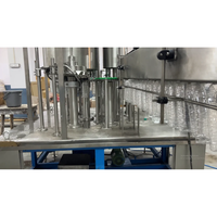 AIM TECHNOLOGIES Machine de remplissage automatique d'eau pure, contrôle PLC, traitement RO, 2400 BPH, 40 bouteilles/minute