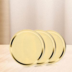 Monedas Lakshmi Kubera chapadas en oro de latón para la oficina de calentamiento de la casa y Laxmi Pooja - Product Image 4