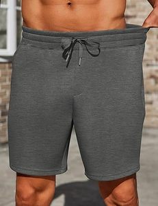 <b>Men</b> Plain 100% Cotton Fleece Sweat <b>Shorts</b> <b>Men's</b> Essential Fashion Sweat <b>Shorts</b> With <b>Elastic</b> <b>Waist</b> Custom Man Casual <b>Short</b> - Product Image 3