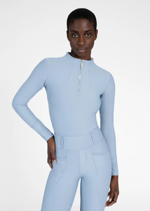 Camiseta de equitación moderna para mujer, ligera, transpirable, de tejido elástico que absorbe la humedad, para deporte ecuestre. - Product Image 4