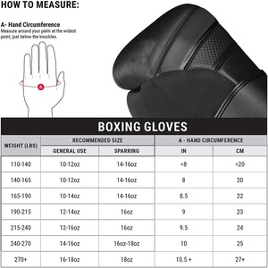 Gants de boxe thaïlandaise et de kickboxing de qualité supérieure QS-698 Quality Star Industry en cuir véritable pour hommes et femmes - Product Image 6