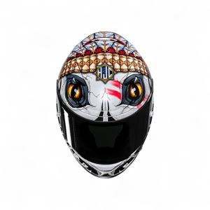 Casco Integrale Moto HJC RPHA 12 Classic con Doppia Visiera Flip-Up Design Predator Certificato DOT Nuovo - Product Image 4