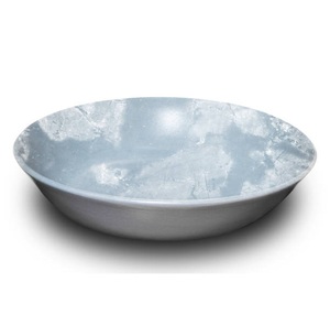 this unique bowl is perfect for Handcrafted <b>Epoxy</b> Resin Bowl with <b>metal</b> base Best Selling Handmade Resin Bowl Marble-Look Design - Product Image 6