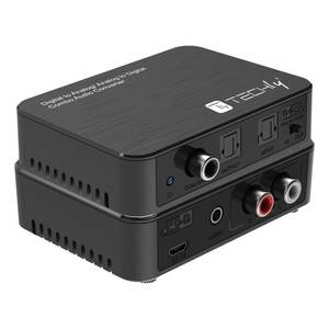 Convertidor de Audio IDATA Black SPDIF 10 2en1 para Sistemas de Cine en Casa y Configuraciones de Audio de Alta Gama - Product Image 1