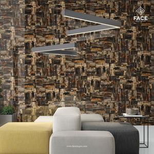 Carreaux vitrifiés de haute qualité ETHNIC BROWN Designer pour des espaces intérieurs uniques dans les maisons et les bureaux disponibles au prix d'exportation - Product Image 1