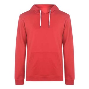 Pull-over à capuche décontracté 100% coton pour hommes sweats à manches longues Streetwear Design brodé cordon de serrage capuche hiver - Product Image 3