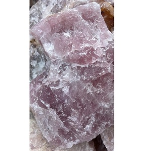 Natural Rose Quartz <b>Blocks</b> 15-30 cm for Lapidary & Decorative Slabs - Product Image 6