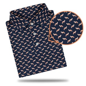 Personalizado de los hombres de alta calidad bordado sólido 100% algodón Golf para la camisa transpirable Micro elástico antiarrugas - Product Image 3