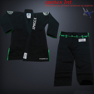 BJJ Gi Jiu Jitsu artes marciales uniforme transpirable cintura alta Acero inoxidable Unisex venta al por mayor Judo Pakistán - Product Image 3