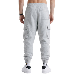 Pantalon de jogging décontracté pour homme Nay1il, automne, sport, vêtements de travail, taille élastique, coupe ample, multi-poches, devant plat, 100% - Product Image 6