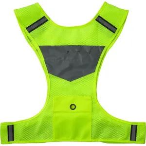 Gilet di Sicurezza Riflettente Minna Personalizzabile per Attrezzatura di Sopravvivenza - Product Image 2