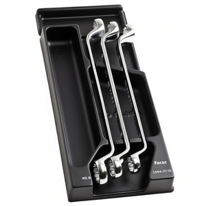 ชุดประแจวงแหวนแบบออฟเซ็ต Facom MOD.55 ชุดเมตริกและนิ้ว พร้อมถาดขึ้นรูปด้วยความร้อน - Product Image 2