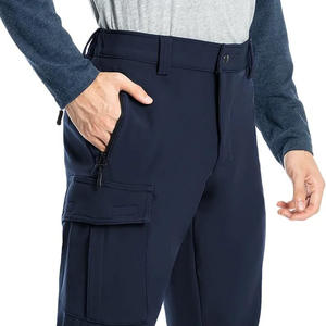 Pantalones de esquí para hombre de ajuste personalizado OEM con material impermeable a prueba de viento transpirable Shell Logo servicios de marca y etiquetado - Product Image 4