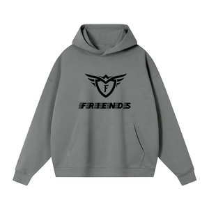 Sweat à capuche personnalisé 100% coton femmes hommes pull chaud en gros unisexe surdimensionné polaire sweats à capuche vierges - Product Image 5