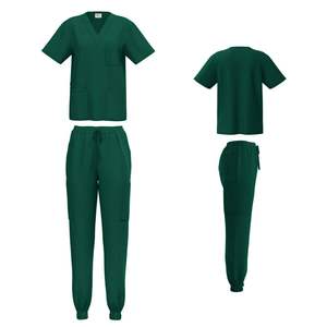 Nouveau design de haut et de pantalon de jogging à trois poches pour hommes, vêtements de travail à l'hôpital en gros, uniforme d'infirmière - Product Image 6
