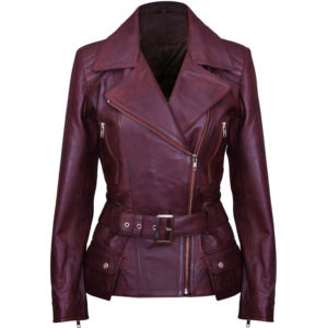 Chaqueta de Cuero Genuino para Mujer Hecha a Medida, Alta Calidad, Precio Accesible, Prenda Exterior de Moda con Corte Ajustado - Product Image 3