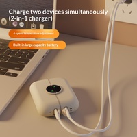 Chauffe-mains rechargeables 6000 mAh jusqu'à 60°C ° Chauffe-mains électrique portable de poche C, 4 niveaux, mini, magnétique
