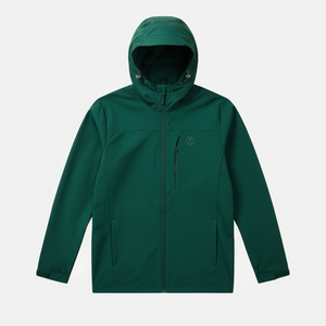 Chaqueta cortavientos impermeable ligera de servicio OEM con capucha para uso en exteriores - Product Image 6