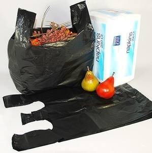 High Quality HDPE Plastic T-Shirt <b>Bag</b> Cheap Price Singlet Garbage and Shopping <b>Bag</b> - Product Image 5
