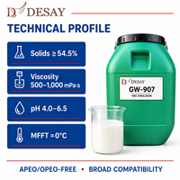 GW-907 APEO Free VAE Emulsion, liant polymère aqueux pour revêtements imperméables et modification du ciment