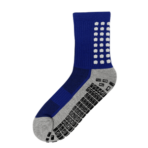 Chaussettes de sport de football de haute qualité avec logo personnalisé pour hommes, blanches et antidérapantes, chaussettes de football à compression thermique auto-chauffantes - Product Image 2