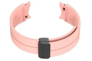 Bracelet de montre sport unisexe GL001 rose Galaxy, résistant à l'eau, en silicone souple et léger, durable, 20-22 mm, boucle magnétique en acier inoxydable - Product Image 6