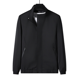 Conception de logo personnalisé OEM nouvelle veste de travail pour hommes manteau à col montant belle nouvelle veste coréenne de printemps et d'automne pour hommes - Product Image 5