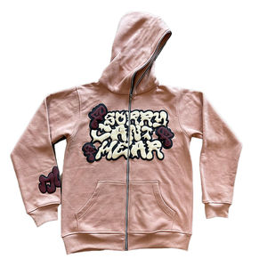 <b>New</b> Design 3D Puff Printing Pullover Hoodie Streetwear Heavy Weight Comfortable Hoodies for Men 2025 - Product Image 5