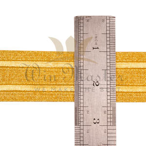 Tresse de polyester en dentelle brodée de cérémonie | Tresse de dentelle d'infanterie de qualité supérieure pour uniformes de régiment et de cérémonie - Product Image 5